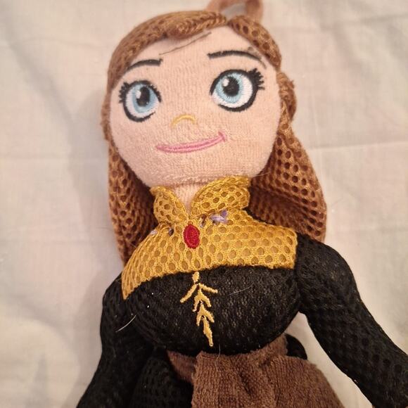 Frozen II Anna Scrubber Doll Scrubby 12 in Tall Bath - Picture 2 of 4